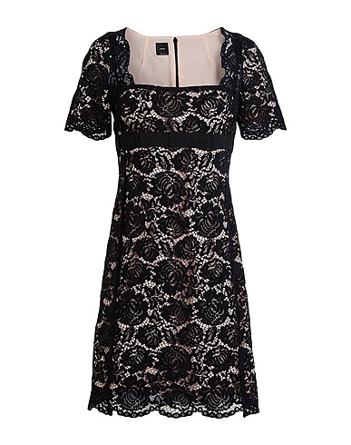 PINKO Sheath dress Black 61% Cotton, 23% Polyamide, 16% Viscose