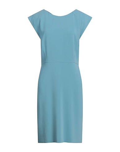 ALBERTO BIANI Midi dress Turquoise 70% Triacetate, 30% Polyester