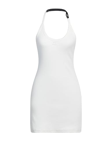 COURRÈGES Short dress 97% Cotton, 3% Elastane