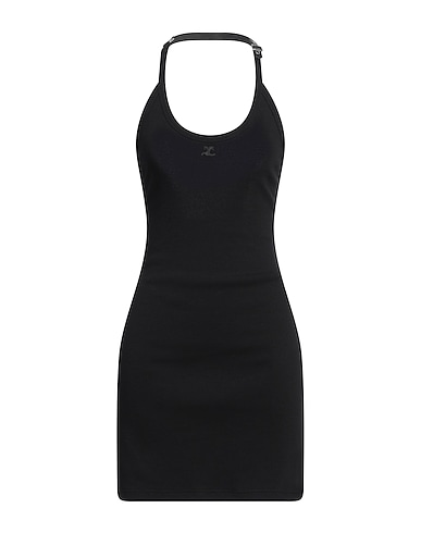 COURRÈGES Kurzes Kleid 97% Baumwolle, 3% Elastan