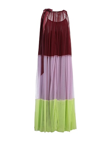 PSOPHĺA Long dress Burgundy 100% Nylon
