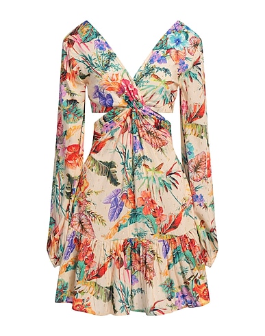 ANJUNA Короткое платье 99% Вискоза, 1% Полиэстер