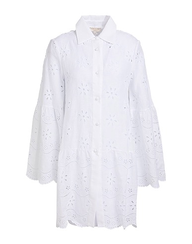 ANJUNA Shirt dress White 100% Linen