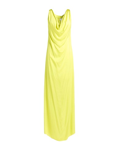 SOALLURE Long dress Yellow 100% Viscose