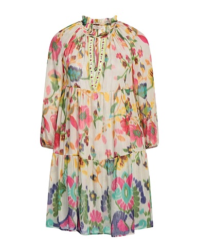 ANJUNA Kurzes Kleid 78% Baumwolle, 22% Seide