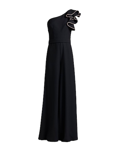 MISCHALIS ATELIER Vestito lungo Nero 100% Poliestere