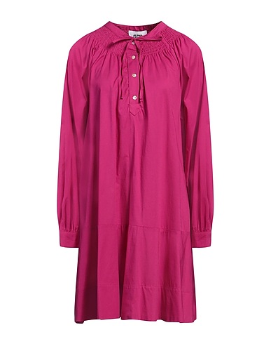 ALPHA STUDIO Vestito corto Magenta 98% Cotone, 2% Elastan