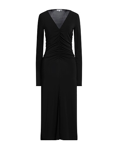 PATRIZIA PEPE Midi-Kleid Schwarz 75% Acetat, 20% Polyamid, 5% Elastan