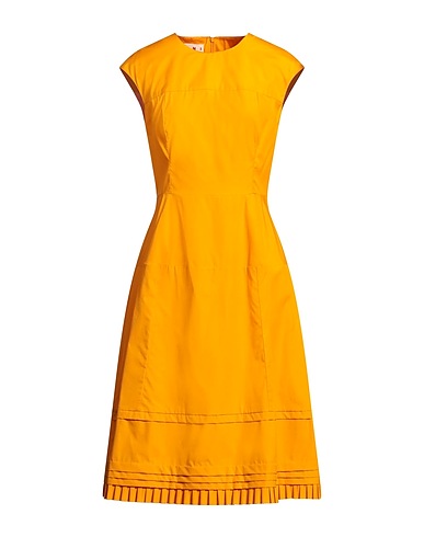 MARNI Midi dress Orange 100% Cotton