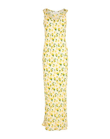 SPORTMAX Long dress Ivory 100% Silk