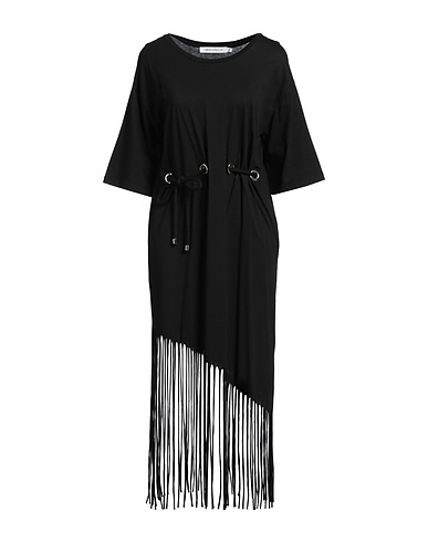 SIMONA CORSELLINI Short dress Black 100% Cotton