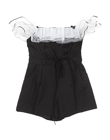 FUN & FUN Tracksuits, dungarees and outfits Black 92% Polyester, 8% Elastane