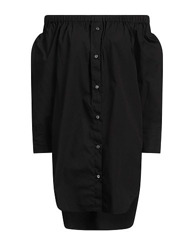 DEPARTMENT 5 Short dress Black 100% Cotton