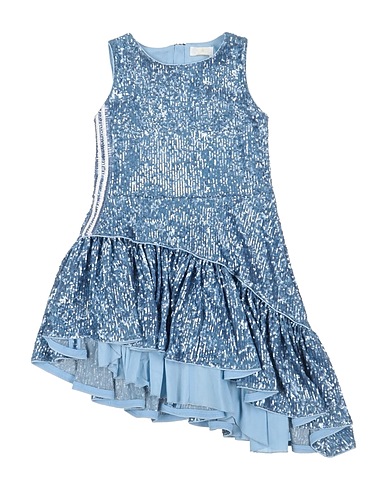 FUN & FUN Dress Slate blue 100% Polyester