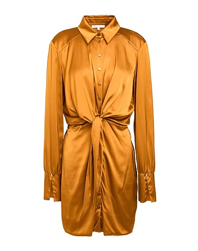 PATRIZIA PEPE Elegant dress Tan 67% Viscose, 28% Polyamide, 5% Elastane