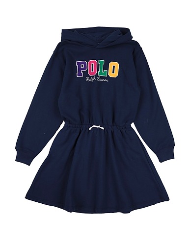 POLO RALPH LAUREN Dress POLTIEHDDRSS-DRESSES-DAY DRESS Navy blue 60% Cotton, 40% Polyester