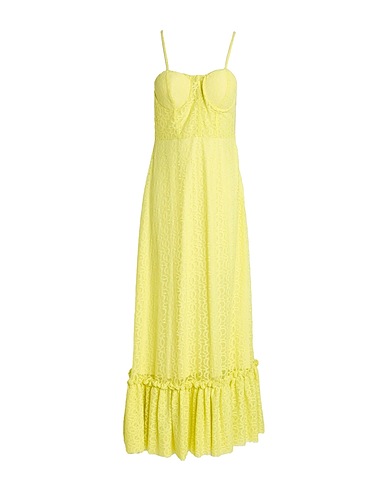 CONNOR & BLAKE Long dress Yellow 100% Polyester