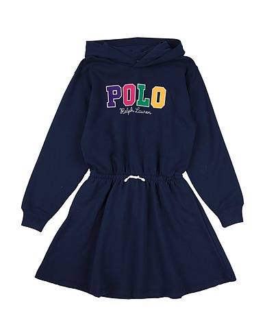 POLO RALPH LAUREN Dress POLTIEHDDRSS-DRESSES-DAY DRESS
 Navy blue 60% Cotton, 40% Polyester