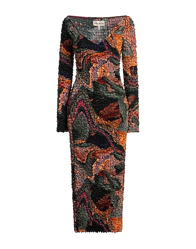 MARA HOFFMAN Long dress Orange 100% Tencel™