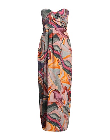 MARA HOFFMAN Long dress Mauve 63% Tencel™, 37% Linen