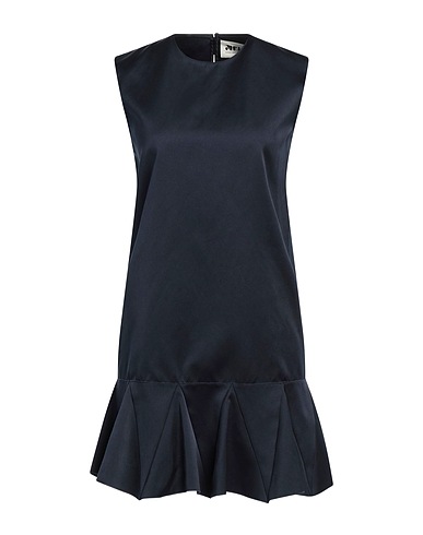 MAISON RABIH KAYROUZ Vestito corto Blu navy 51% Cotone, 49% Poliestere