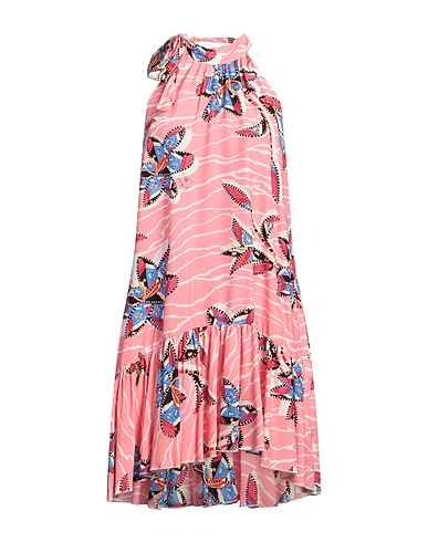 STELLA JEAN Short dress Light pink 94% Viscose, 6% Elastane