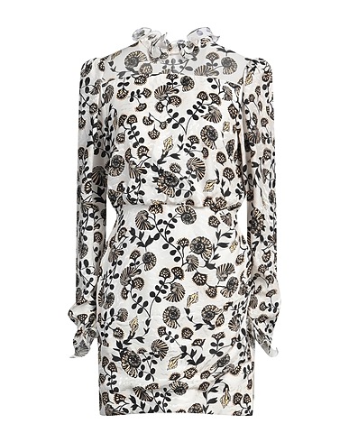 SALONI Sheath dress White 100% Silk