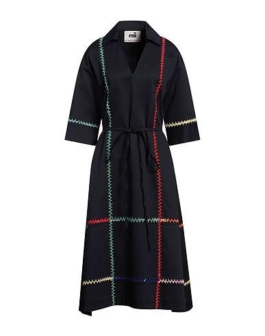 MII Midi dress Midnight blue 100% Cotton