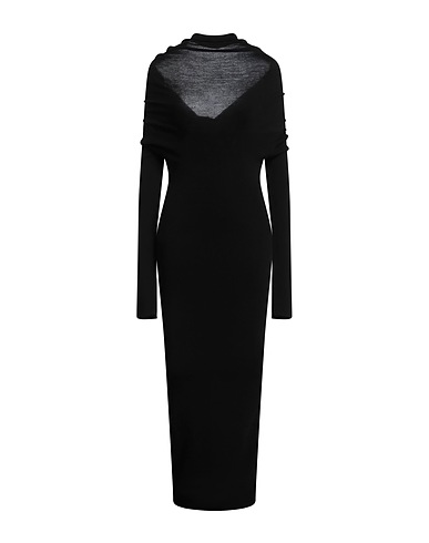 JACQUEMUS Elegant dress 81% Virgin Wool, 18% Polyamide, 1% Elastane