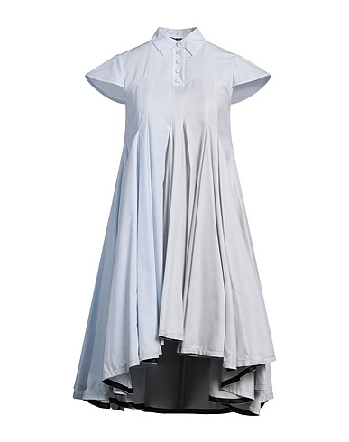 LENA LUMELSKY Short dress Sky blue 100% Cotton