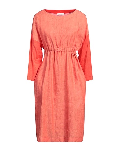 LE TRICOT PERUGIA Midi dress 100% Linen