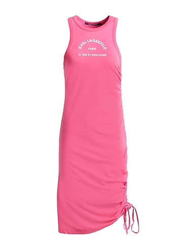 KARL LAGERFELD Cover-up Pink 94% Organic cotton, 6% Elastane