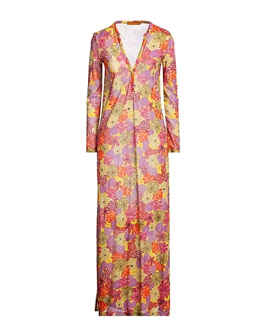 SIYU Long dress Purple 84% Viscose, 8% Polyester, 8% Polyamide