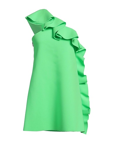 MSGM Elegant dress Light green 84% Polyester, 10% Viscose, 6% Elastane