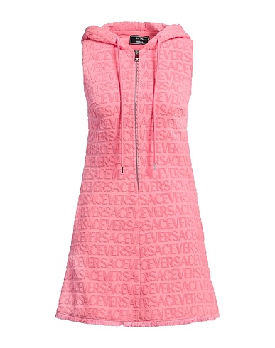 VERSACE Short dress Pink 100% Cotton