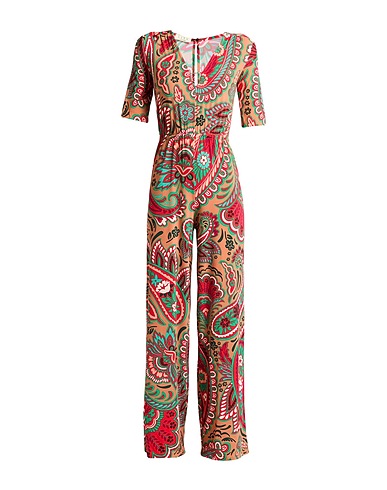 SIYU Jumpsuits and Dungarees Red 85% Polyamide, 15% Elastane