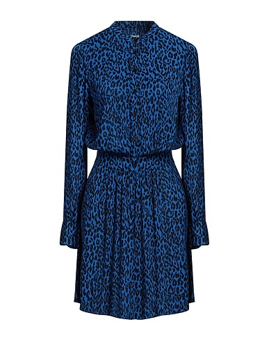 ZADIG&VOLTAIRE Shirt dress Bright blue 100% Viscose