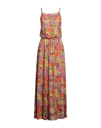 SIYU Long dress Lilac 84% Viscose, 8% Polyester, 8% Polyamide