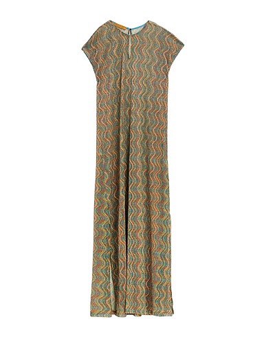 SIYU Long dress Orange 55% Polyester, 45% Metallic fiber