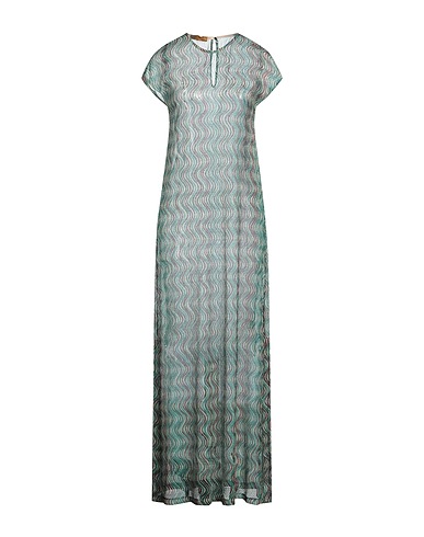 SIYU Long dress Green 55% Polyester, 45% Metallic fiber