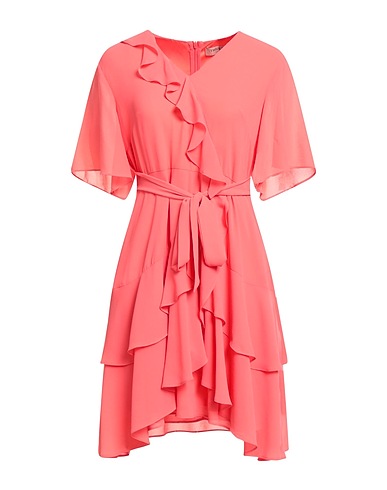 TWINSET Kurzes Kleid Koralle 100% Polyester