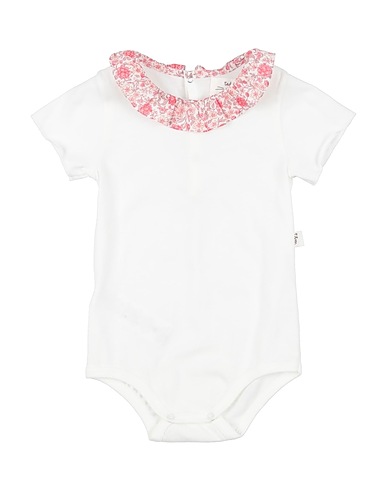 TEDDY & MINOU Baby bodysuit White 100% Cotton