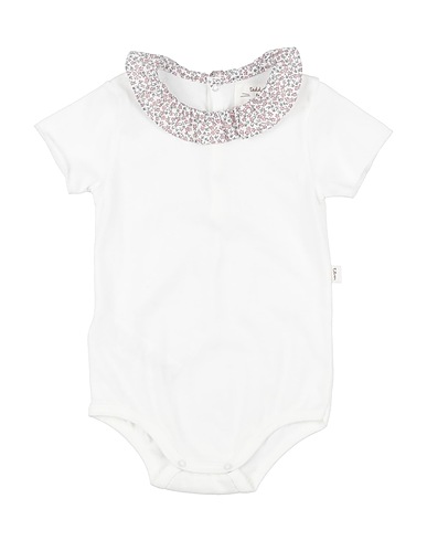 TEDDY & MINOU Baby bodysuit White 100% Cotton