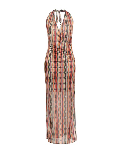 SIYU Langes Kleid Purpur 100% Viskose