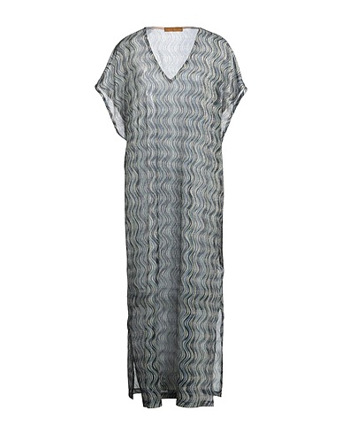 SIYU Vestito lungo Blu navy 55% Poliestere, 45% Fibra di metallo