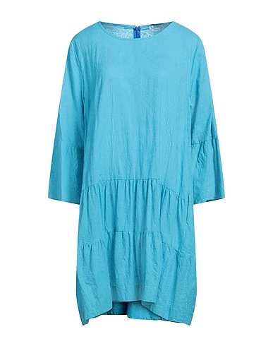 ROBERT FRIEDMAN Vestito corto Turchese 100% Cotone