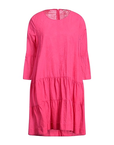 ROBERT FRIEDMAN Short dress Fuchsia 100% Cotton