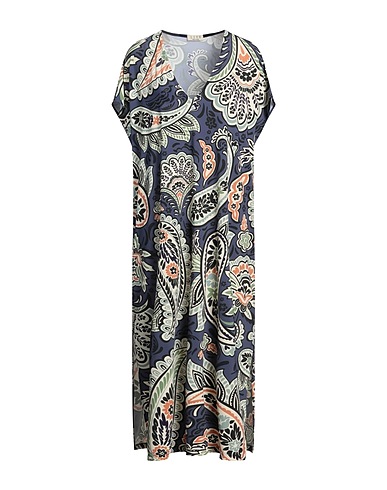SIYU Midi dress Navy blue 85% Polyamide, 15% Elastane