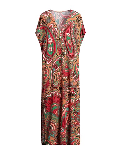 SIYU Midi dress Red 85% Polyamide, 15% Elastane