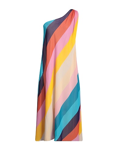 SIYU Midi dress Azure 92% Silk, 8% Elastane